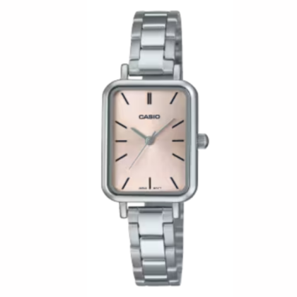 Casio General LTP-V009D-4E Silver Stainless Steel Band Women Watch